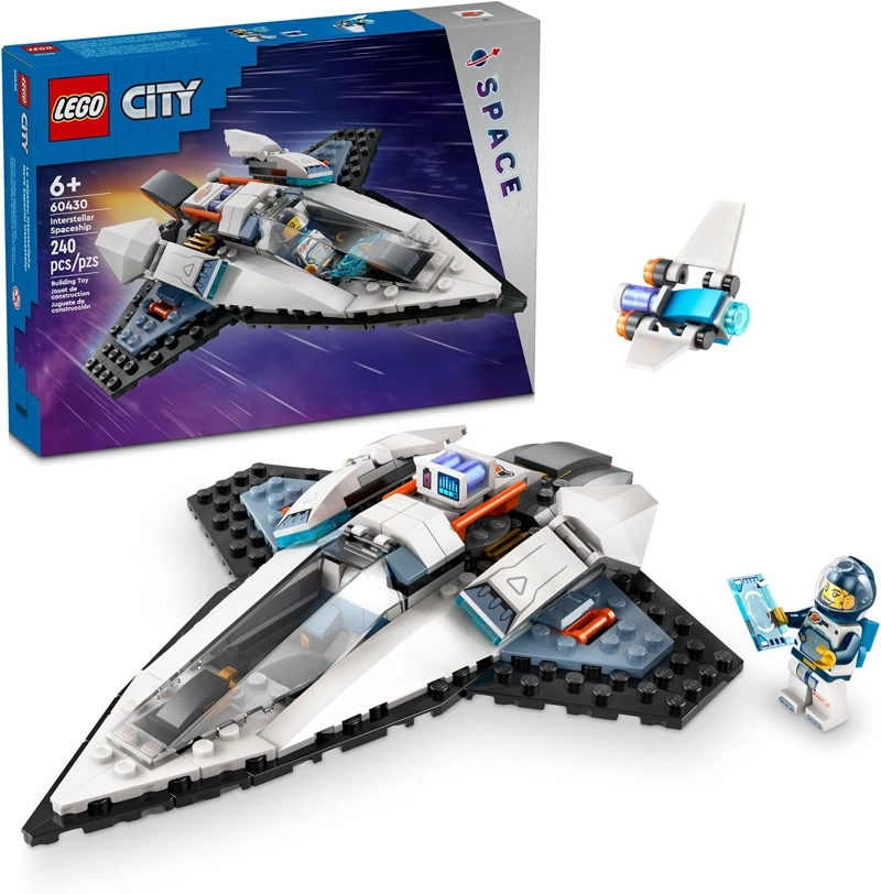 LEGO CITY NAVE ESPACIAL INTERESTELAR DE JUGUETE PARA NIÑOS, JUEGO DE CONSTRUCCION ESPACIAL CREATIVA - 1