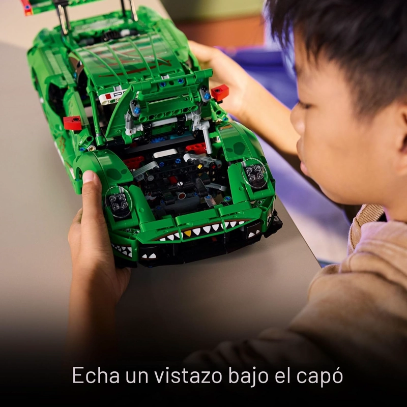 LEGO TECHNIC PORSCHE 911 GT3 R REXY AO - JUGUETE DE CONSTRUCCION DE AUTOS DE CARRERAS PARA NIÑOS - 2
