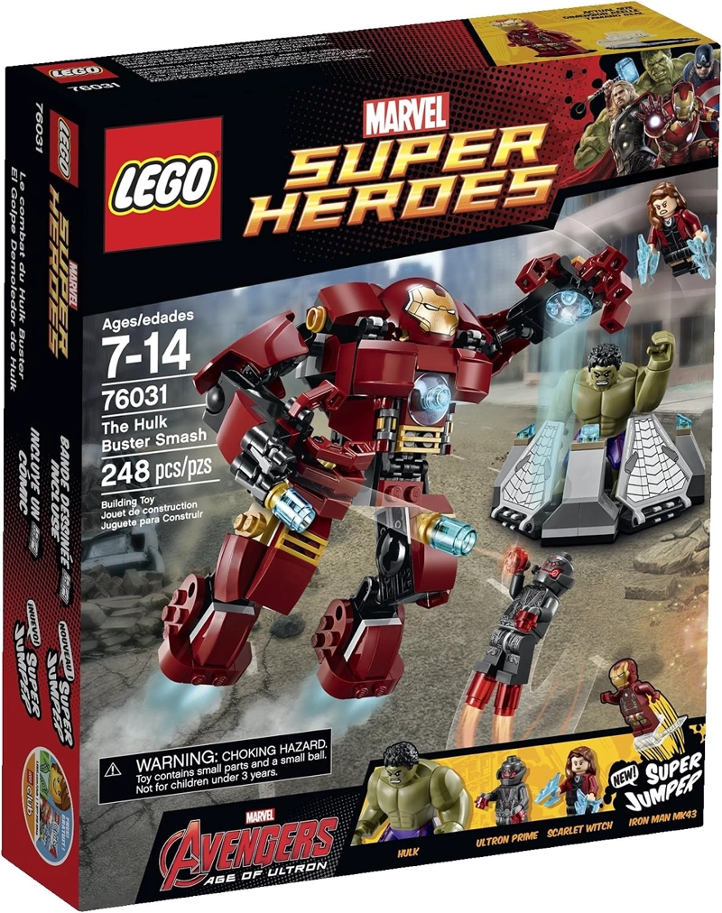 LEGO SUPERHE ROES THE HULK BUSTER SMASH - 1