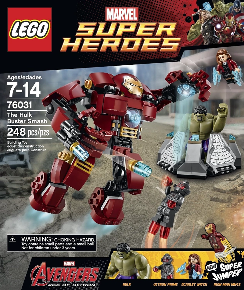 LEGO SUPERHE ROES THE HULK BUSTER SMASH - 2