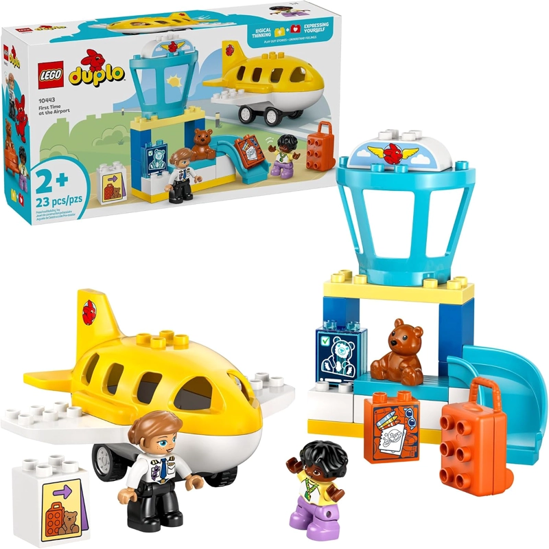LEGO DUPLO TOWN PRIMERA VEZ EN EL AEROPUERTO JUGUETE DE CONSTRUCCION - CONJUNTO DE JUEGO - 1