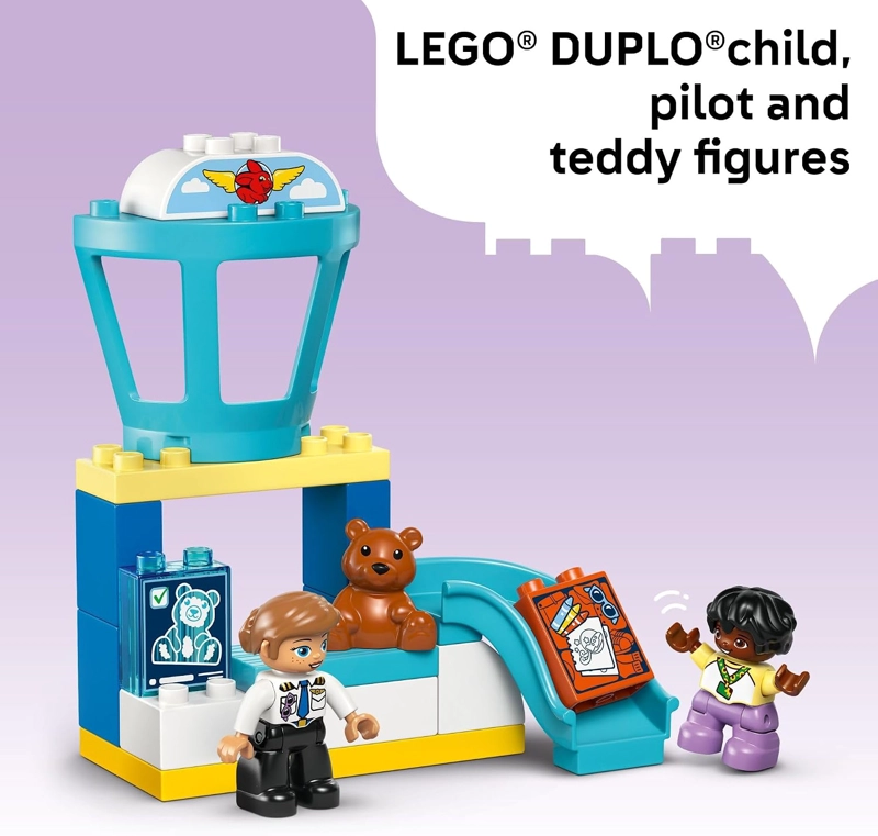 LEGO DUPLO TOWN PRIMERA VEZ EN EL AEROPUERTO JUGUETE DE CONSTRUCCION - CONJUNTO DE JUEGO - 6