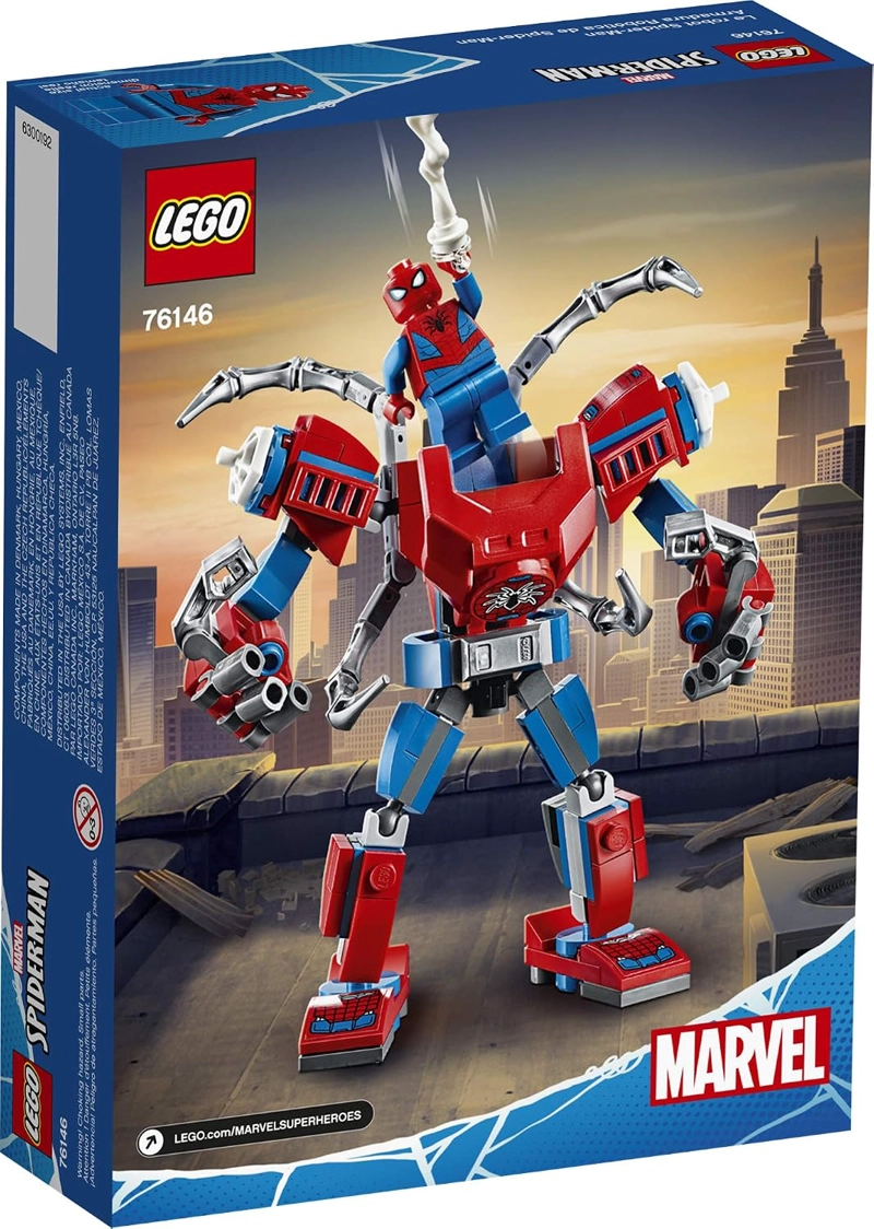 LEGO MARVEL SPIDER-MAN: ARMADURA ROBOTICA DE SPIDER-MAN 76146 - JUGUETE DE CONSTRUCCION, - 5