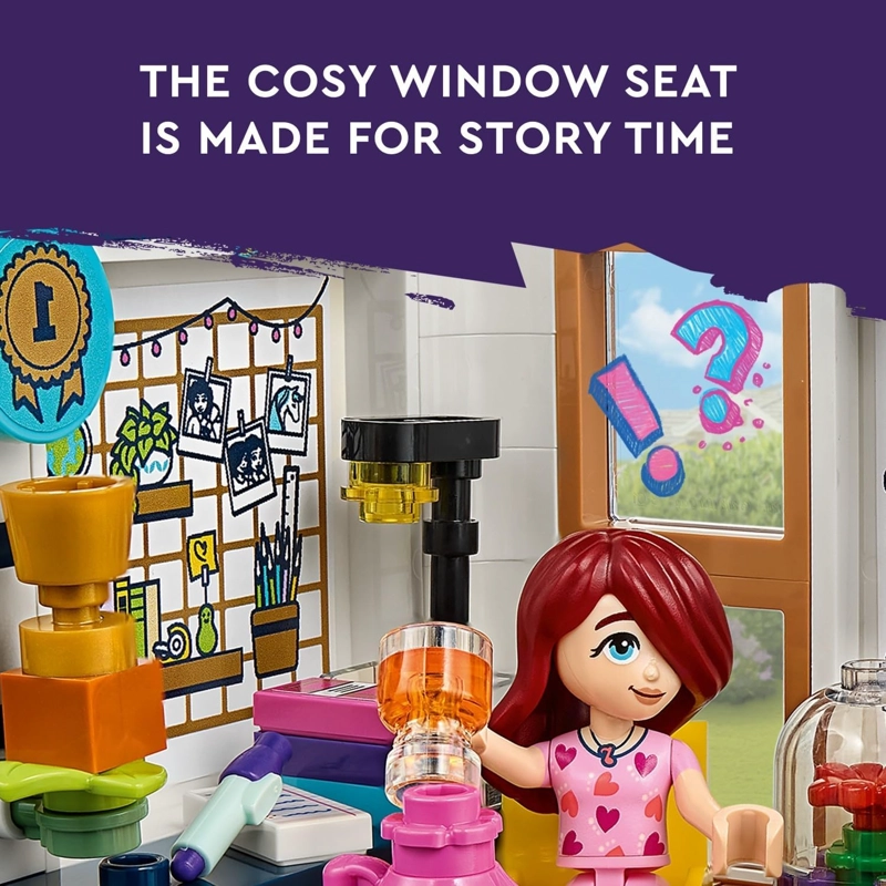 LEGO FRIENDS ALIYA S ROOM BUILDING KIT DE MAQUILLAJE SET 41740 - JUEGO DE JUGUETES COLECCIONABLES, - 2