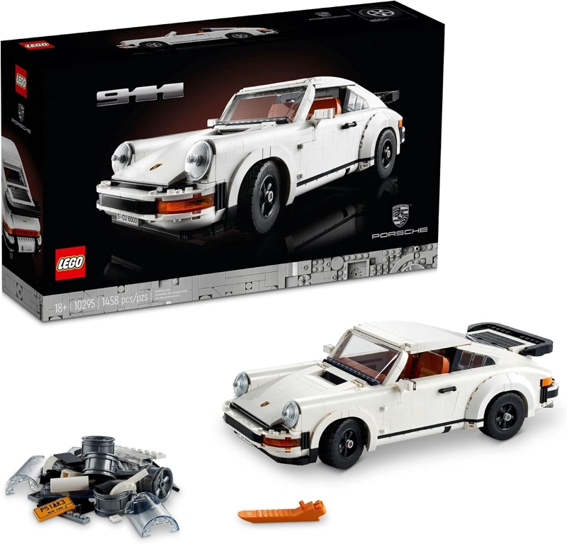 LEGO ICONS PORSCHE 911 10295 - JUEGO DE CONSTRUCCION, TURBO TARGA COLECCIONABLE, KIT DE MAQUILLAJE - 1