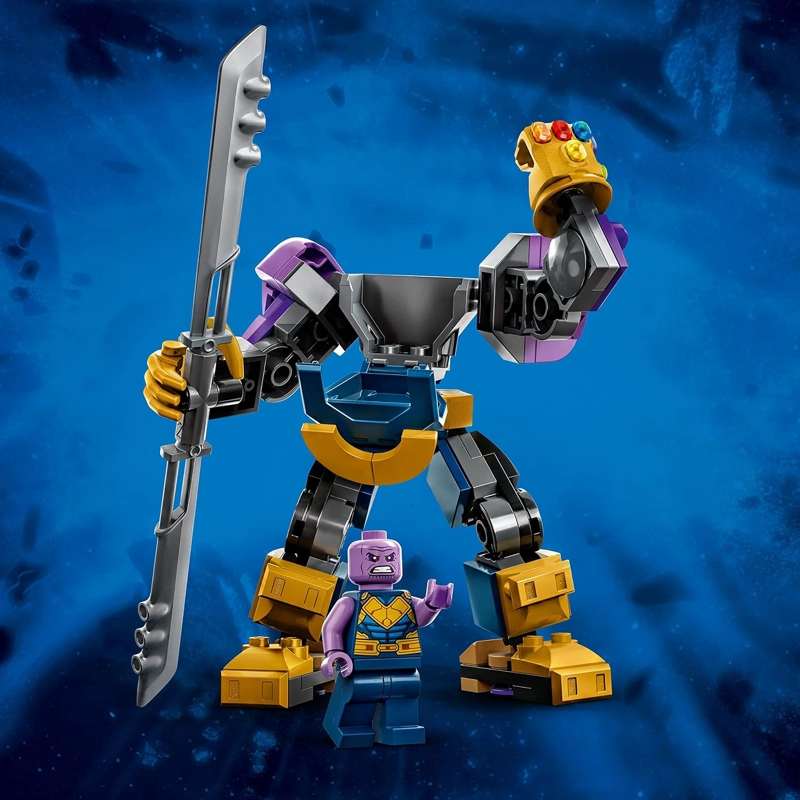 LEGO MARVEL THANOS MECH ARMOR 76242, CONJUNTO DE FIGURAS DE ACCION DE LOS VENGADORES, JUGUETE - 6