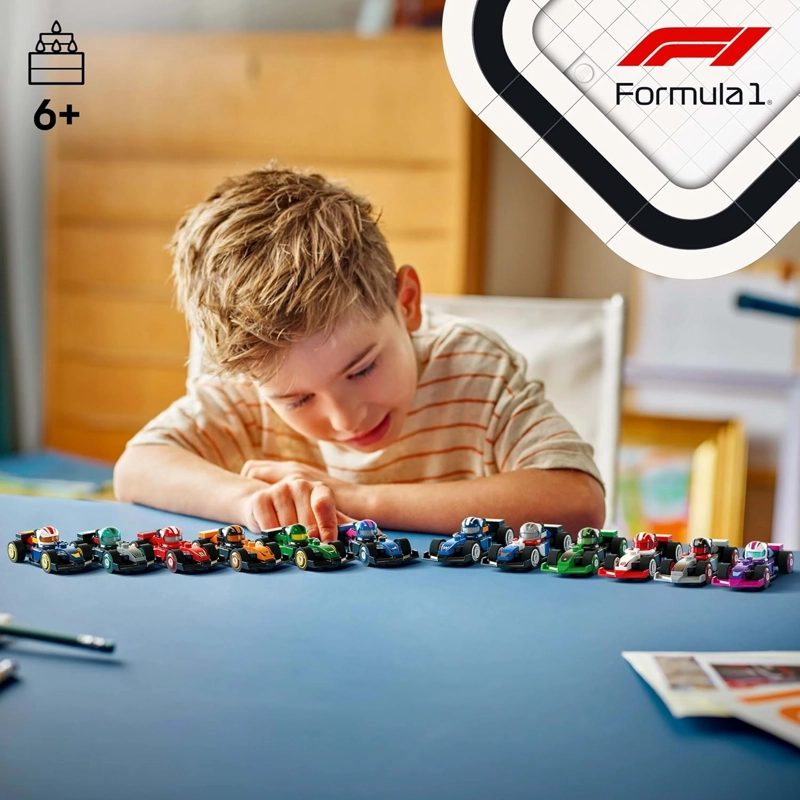PAQUETE DE 12 AUTOS DE CARRERAS F1 - LEGO COLLECTIBLES - 5