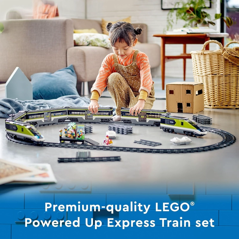 LEGO CITY EXPRESS - JUEGO DE TREN DE PASAJEROS 60337, JUGUETE CON CONTROL REMOTO, REGALOS - 3