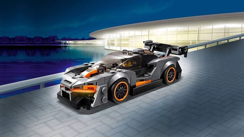 LEGO SPEED CHAMPIONS MCLAREN SENNA 75892 - KIT DE MAQUILLAJE SET DE CONSTRUCCION CON 219 PIEZAS - 2