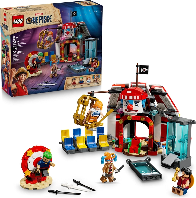 LEGO ONE PIECE BUGGY THE CLOWN S CIRCUS TENT BLOQUES DE CONSTRUCCION JUGUETE DE CONSTRUCCION - 1