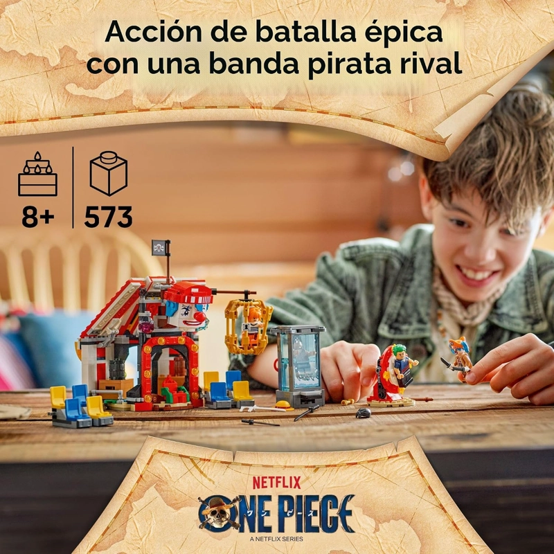 LEGO ONE PIECE BUGGY THE CLOWN S CIRCUS TENT BLOQUES DE CONSTRUCCION JUGUETE DE CONSTRUCCION - 2