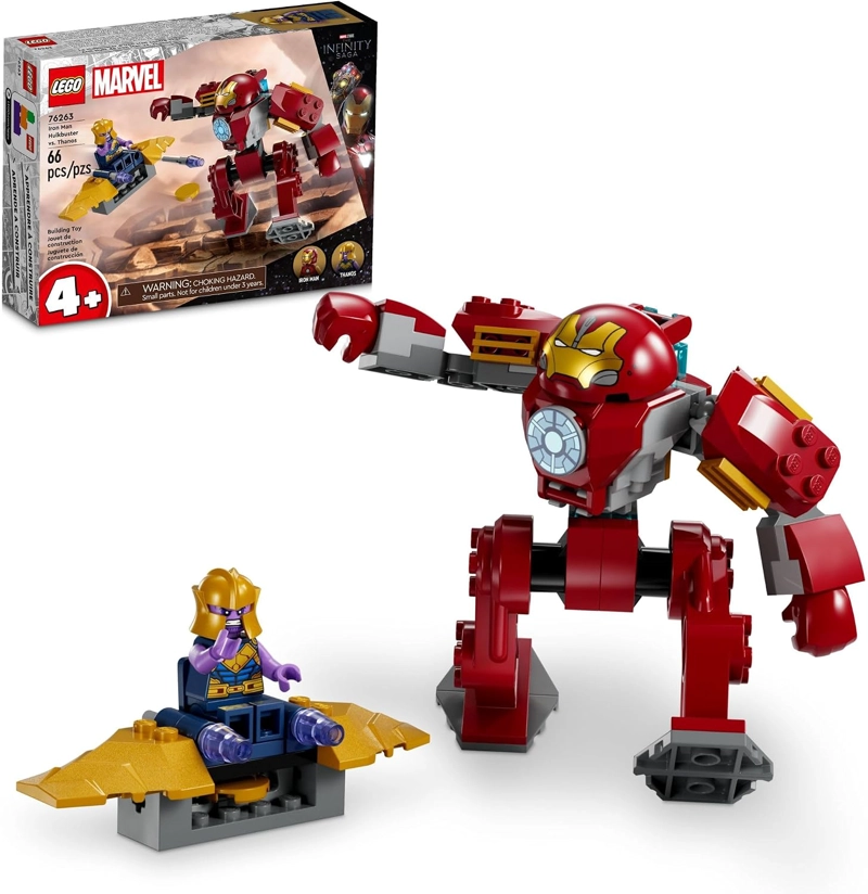 LEGO MARVEL IRON MAN HULKBUSTER VS. THANOS 76263 JUEGO DE JUGUETES DE CONSTRUCCION CON FIGURAS - 1