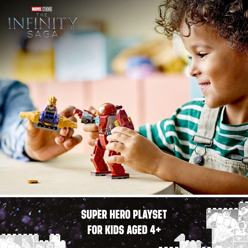 LEGO MARVEL IRON MAN HULKBUSTER VS. THANOS 76263 JUEGO DE JUGUETES DE CONSTRUCCION CON FIGURAS - 2
