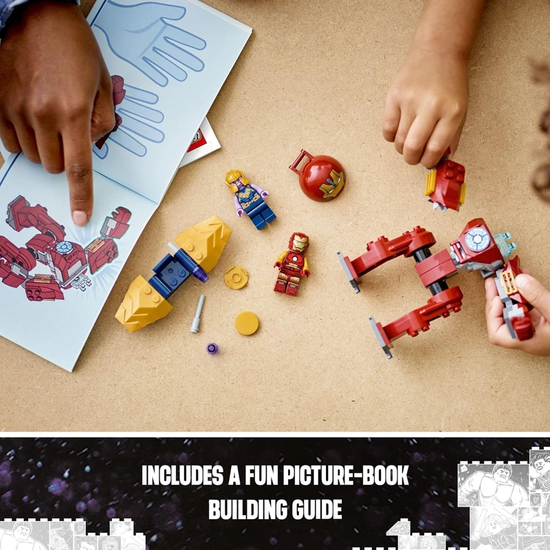 LEGO MARVEL IRON MAN HULKBUSTER VS. THANOS 76263 JUEGO DE JUGUETES DE CONSTRUCCION CON FIGURAS - 3