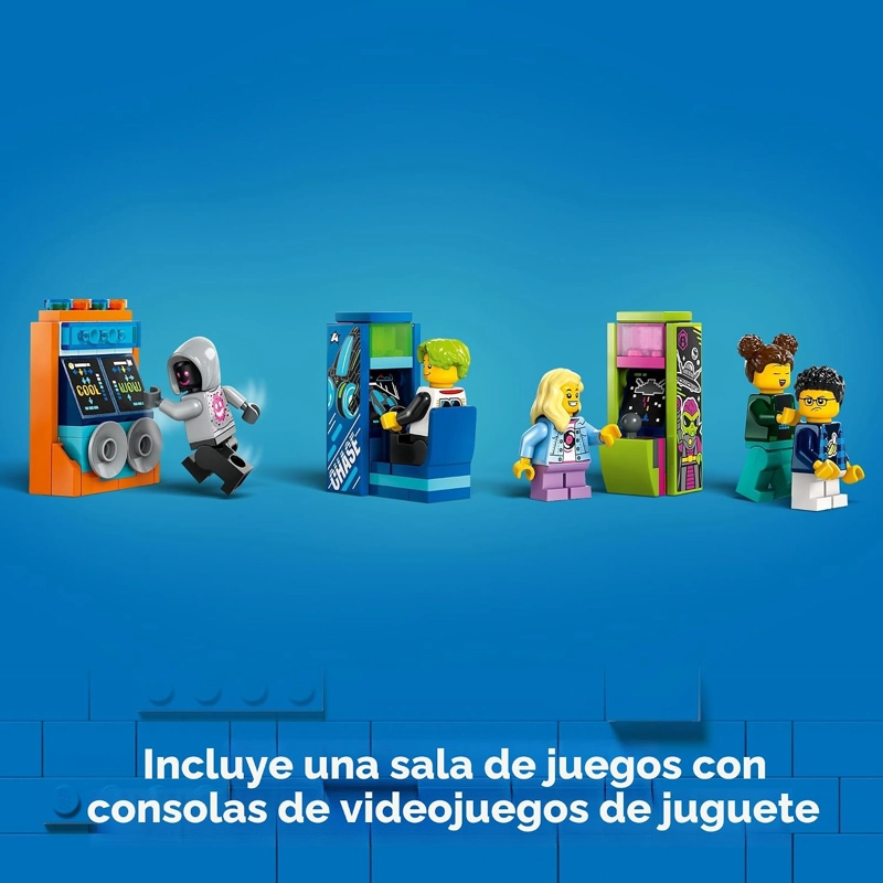 LEGO CITY ROBOT WORLD MONTAÑA RUSA KIT DE MAQUILLAJE SET DE CONSTRUCCION - JUGUETE DE INGENIERIA - 5