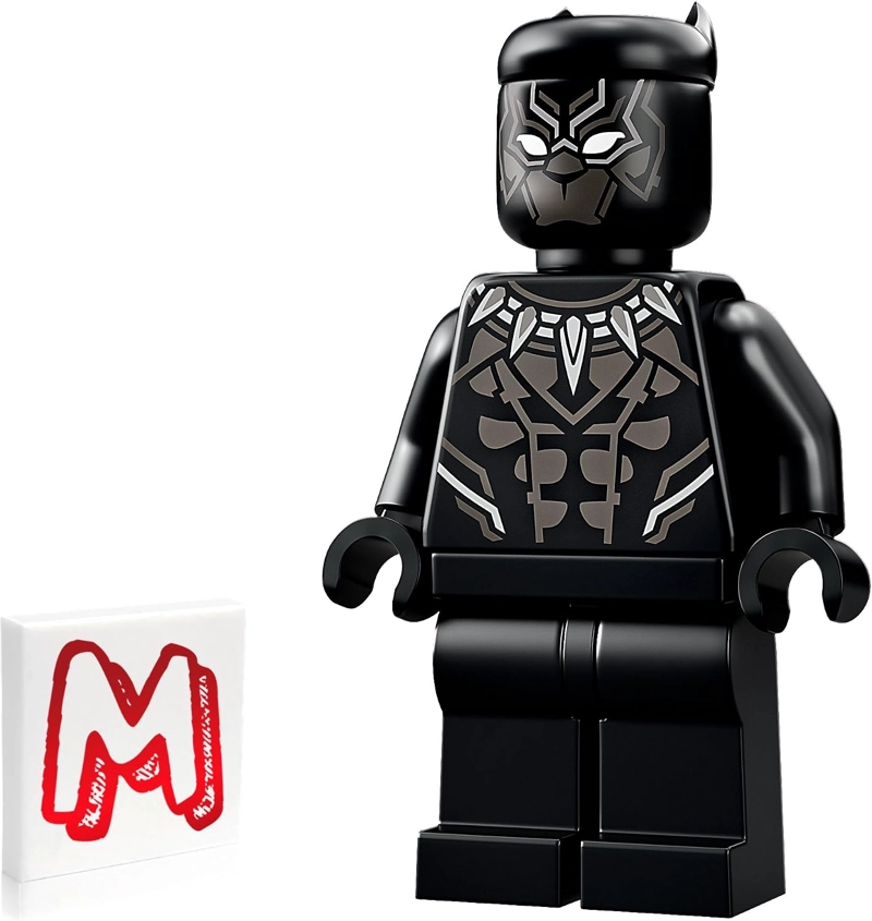 LEGO MARVEL AVENGERS SUPER HEROES MINIFIGURA - PANTERA NEGRA CON JET EDICION LIMITADA - 4