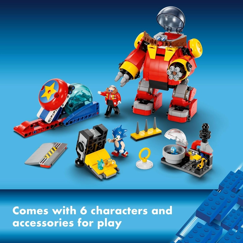 LEGO SONIC THE HEDGEHOG SONIC VS. DR. EGGMAN S DEATH EGG ROBOT - JUGUETE DE CONSTRUCCION - 2