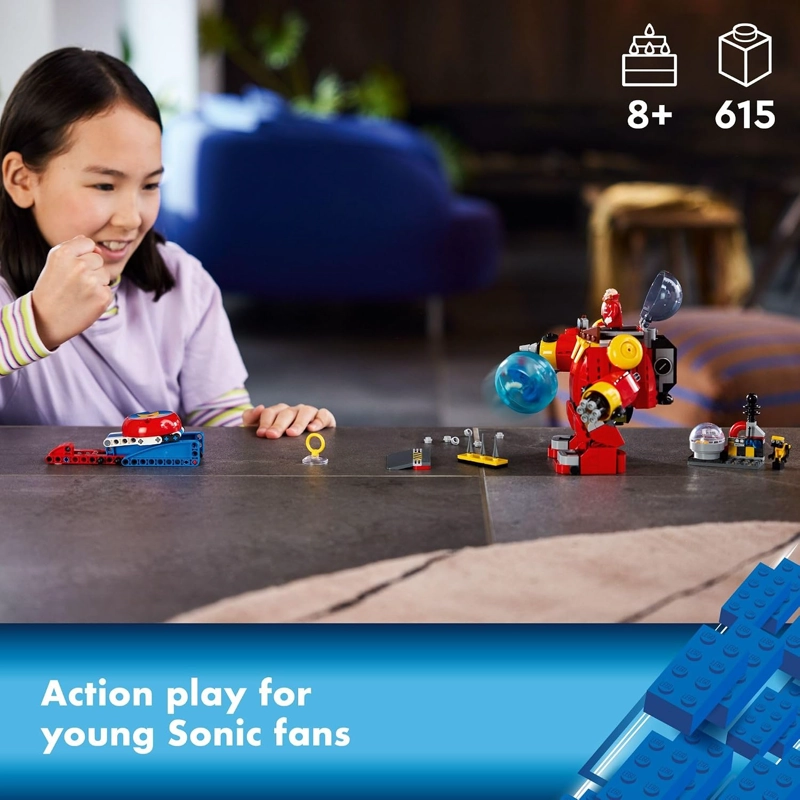 LEGO SONIC THE HEDGEHOG SONIC VS. DR. EGGMAN S DEATH EGG ROBOT - JUGUETE DE CONSTRUCCION - 3