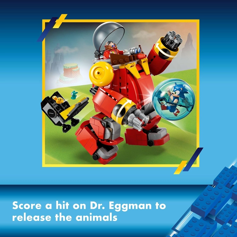 LEGO SONIC THE HEDGEHOG SONIC VS. DR. EGGMAN S DEATH EGG ROBOT - JUGUETE DE CONSTRUCCION - 5