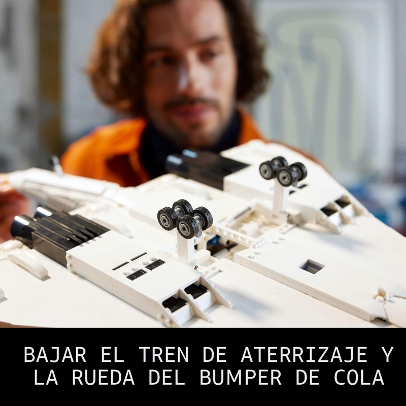 LEGO ICONS CONCORDE MODELO DE AVION, REGALO PARA ADULTOS, CONSTRUYE UN MODELO RE PLICA DEL AVION - 5