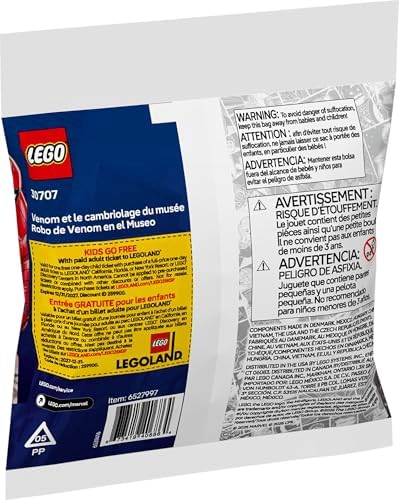 LEGO MARVEL SPIDER-MAN VENOM S MUSEUM ROBBERY - JUEGO DE CONSTRUCCION 30707, 36 PIEZAS, A PARTIR - 6