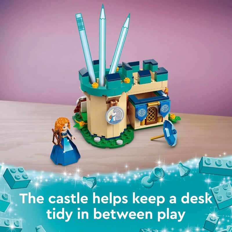 LEGO DISNEY PRINCESS AURORA, MERIDA & TIANA S ENCHANTED CREATIONS 43203 JUEGO DE VESTIDO - 4