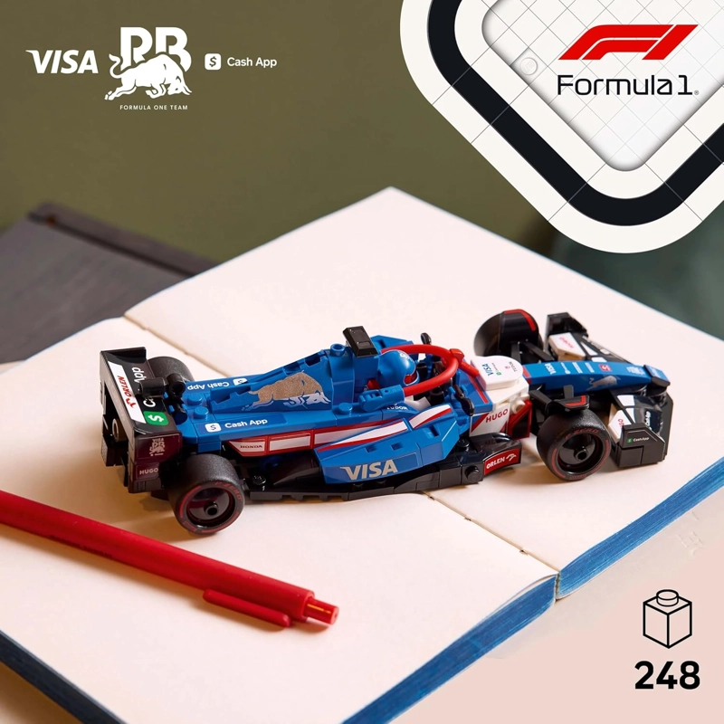 LEGO 77246 SPEED CHAMPION VISA CASH APP RB VCARB 01 F1 R JUGUETE DE JUGUETE DE JUGUETE DE REGALO - 4