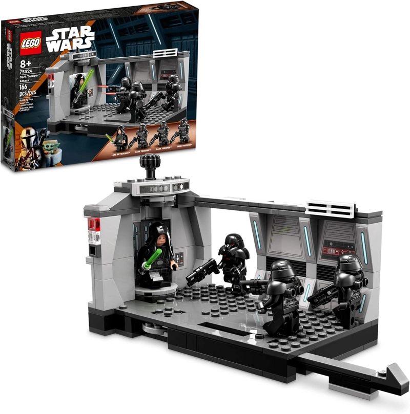 LEGO, STAR WARS DARK TROOPER ATTACK 75324 - JUEGO DE JUGUETES DE CONSTRUCCION PARA NIÑOS, NIÑOS - 1
