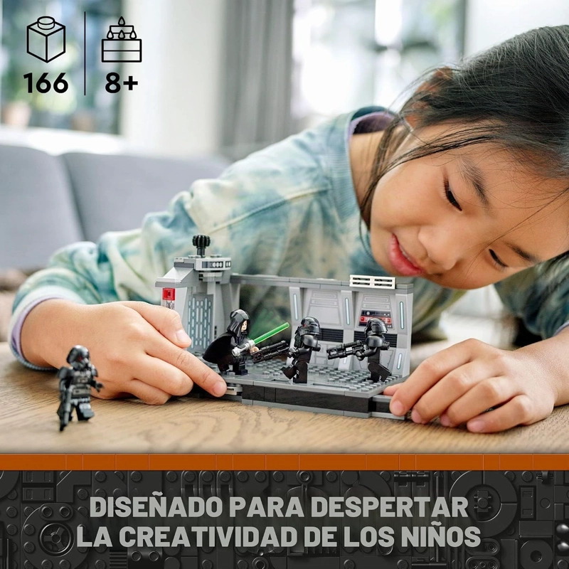 LEGO, STAR WARS DARK TROOPER ATTACK 75324 - JUEGO DE JUGUETES DE CONSTRUCCION PARA NIÑOS, NIÑOS - 3