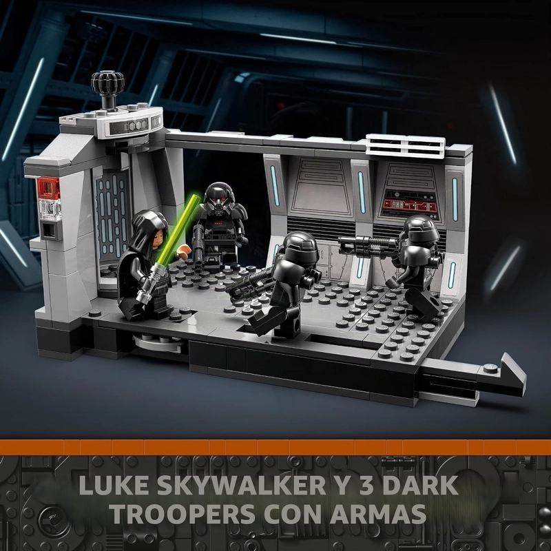 LEGO, STAR WARS DARK TROOPER ATTACK 75324 - JUEGO DE JUGUETES DE CONSTRUCCION PARA NIÑOS, NIÑOS - 5