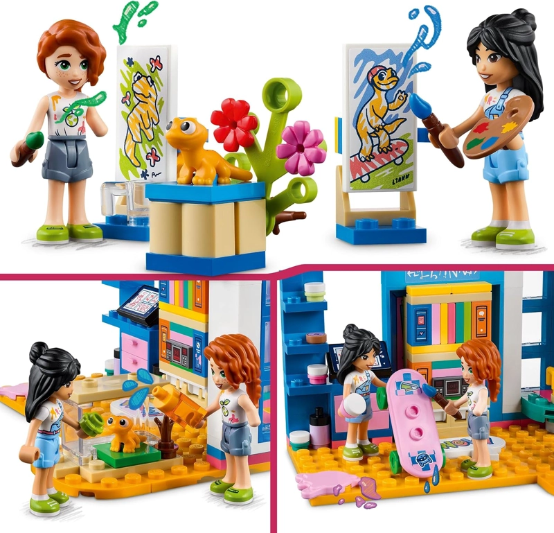 LEGO FRIENDS LIANN S ROOM 41739, JUEGO ARTISTICO PARA DORMITORIO CON TEMATICA ARTISTICA CON LIANN - 4
