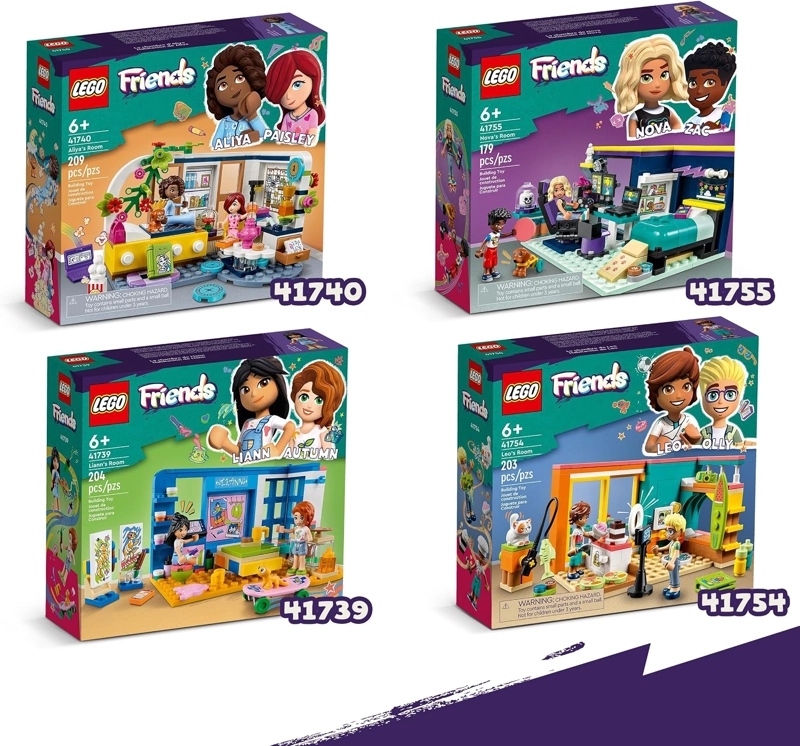 LEGO FRIENDS LIANN S ROOM 41739, JUEGO ARTISTICO PARA DORMITORIO CON TEMATICA ARTISTICA CON LIANN - 5