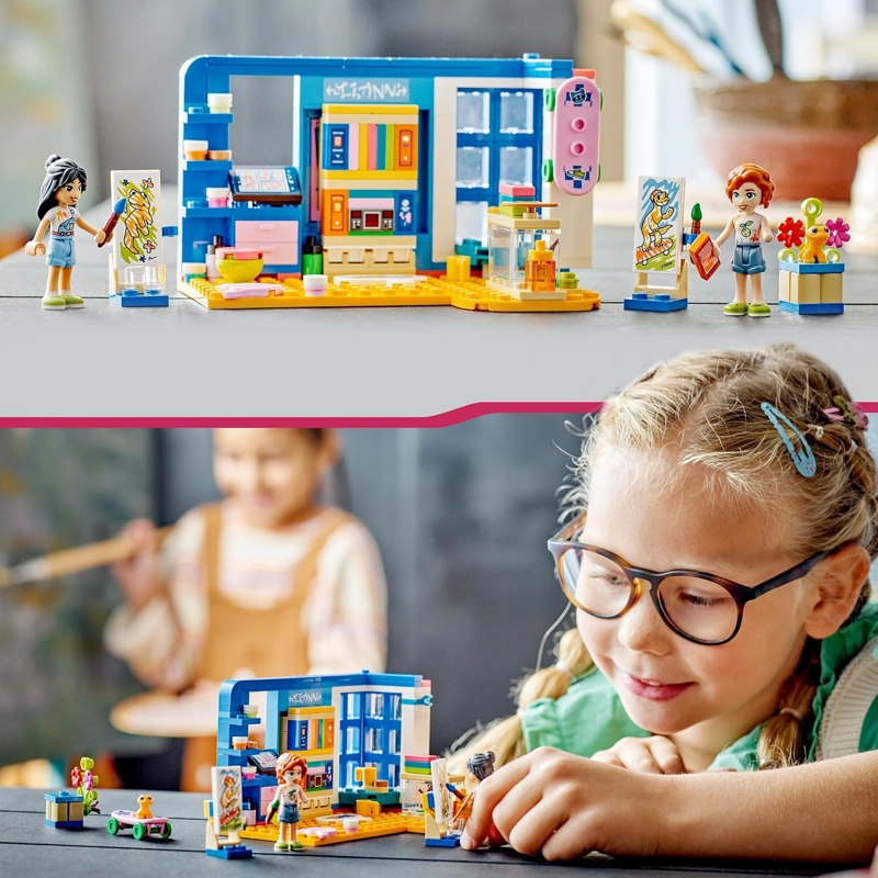LEGO FRIENDS LIANN S ROOM 41739, JUEGO ARTISTICO PARA DORMITORIO CON TEMATICA ARTISTICA CON LIANN - 6