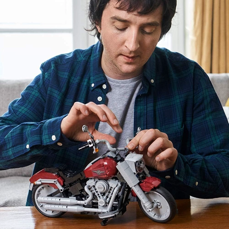 LEGO CREATOR EXPERT HARLEY-DAVIDSON FAT BOY 10269 KIT DE MAQUILLAJE DE CONSTRUCCION 1,023 PIEZAS - 6