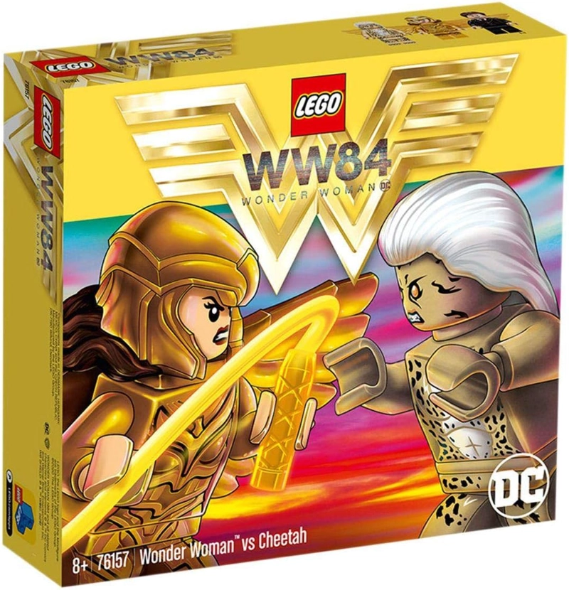 LEGO DC WONDER WOMAN VS CHEETAH 76157 CON WONDER WOMAN DIANA PRINCE , EL GUEPARDO BARBARA MINERVA - 1