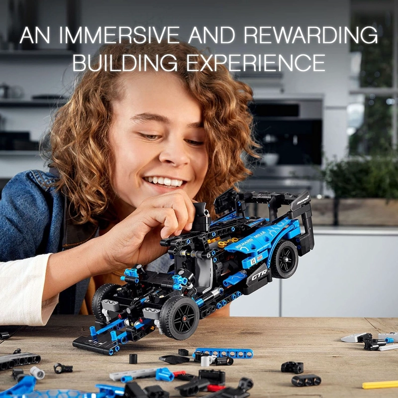 LEGO TECHNIC MCLAREN SENNA GTR 42123 RACING SPORTS - KIT DE MAQUILLAJE DE CONSTRUCCION - 3