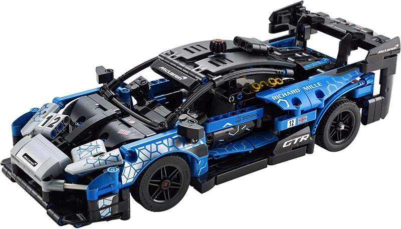 LEGO TECHNIC MCLAREN SENNA GTR 42123 RACING SPORTS - KIT DE MAQUILLAJE DE CONSTRUCCION - 4