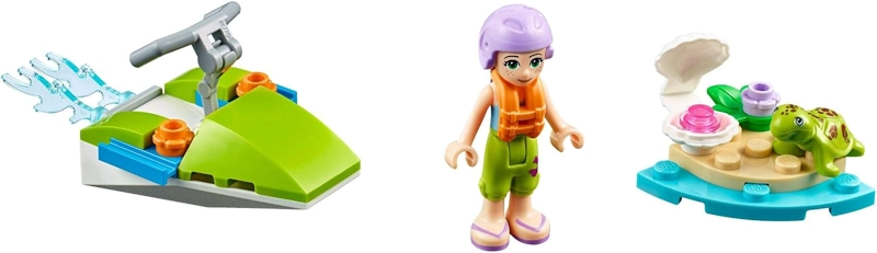 LEGO FRIENDS MIA S WATER FUN 30410 - KIT DE MAQUILLAJE DE CONSTRUCCION 28 PIEZAS - 3
