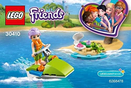 LEGO FRIENDS MIA S WATER FUN 30410 - KIT DE MAQUILLAJE DE CONSTRUCCION 28 PIEZAS - 5