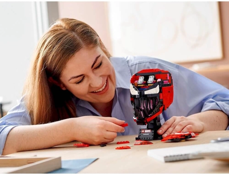 LEGO MARVEL SPIDER-MAN CARNAGE KIT DE MAQUILLAJE DE CONSTRUCCION 76199 - 2