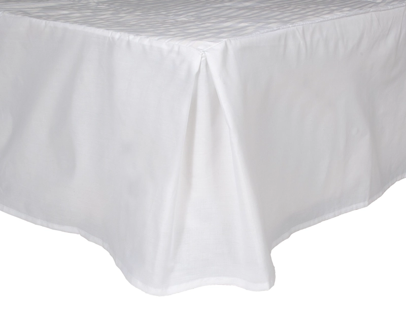 FALDON KEYHOME KING 144 HILOS - COLOR BLANCO - 1