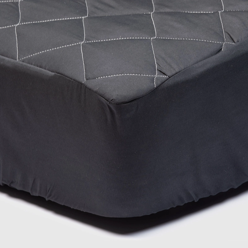 CUBRECOLCHON NEGRO KEYHOME 2 PLAZAS - 4