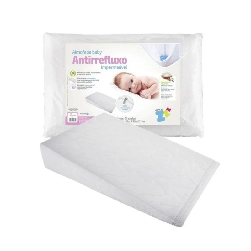 ALMOHADA ANTIREFLUJO BABY IMPERMEABLE 60X80X15 CM - 1