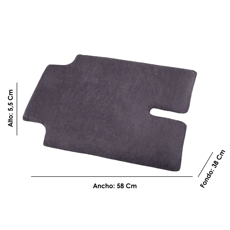 COJIN ALCOCHADO PARA ASIENTO DE BEBE 40X60X5,5 CM - 6