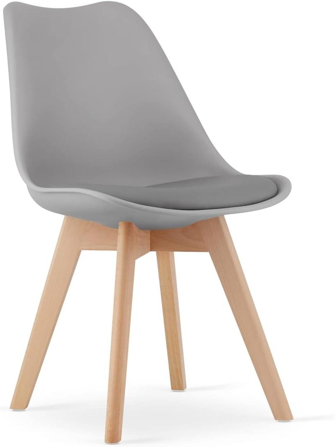 PACK 4 TULIP GRIS ACOLCHADAS | DISEÑO MODERNO - 3