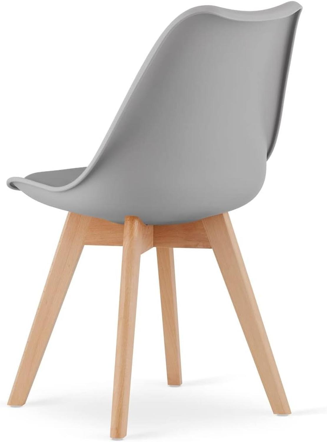 PACK 4 TULIP GRIS ACOLCHADAS | DISEÑO MODERNO - 5