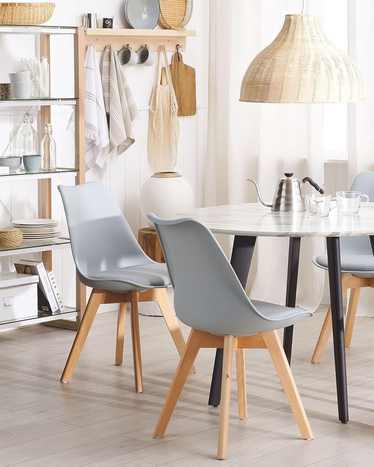 PACK 4 TULIP GRIS ACOLCHADAS | DISEÑO MODERNO - 6