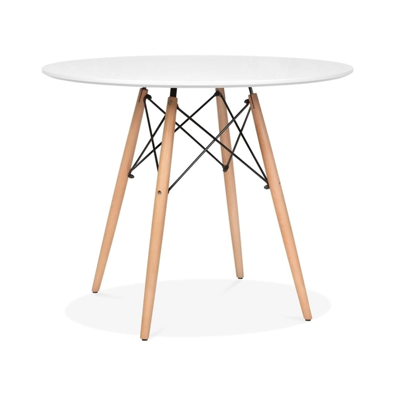 MESA PANDALINO REDONDA ESTELA 80CM COMEDOR OFICINA - 1