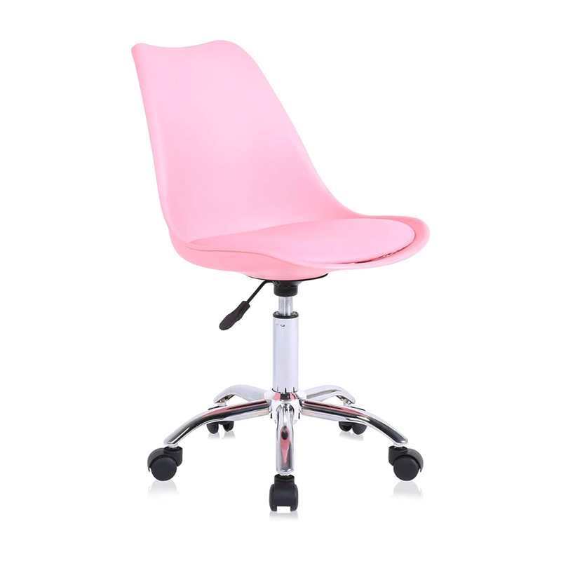 SILLA DE ESCRITORIO PANDALINO TULIP ERGONÓMICA MODERNA DISEÑO NÓRDICO - 1