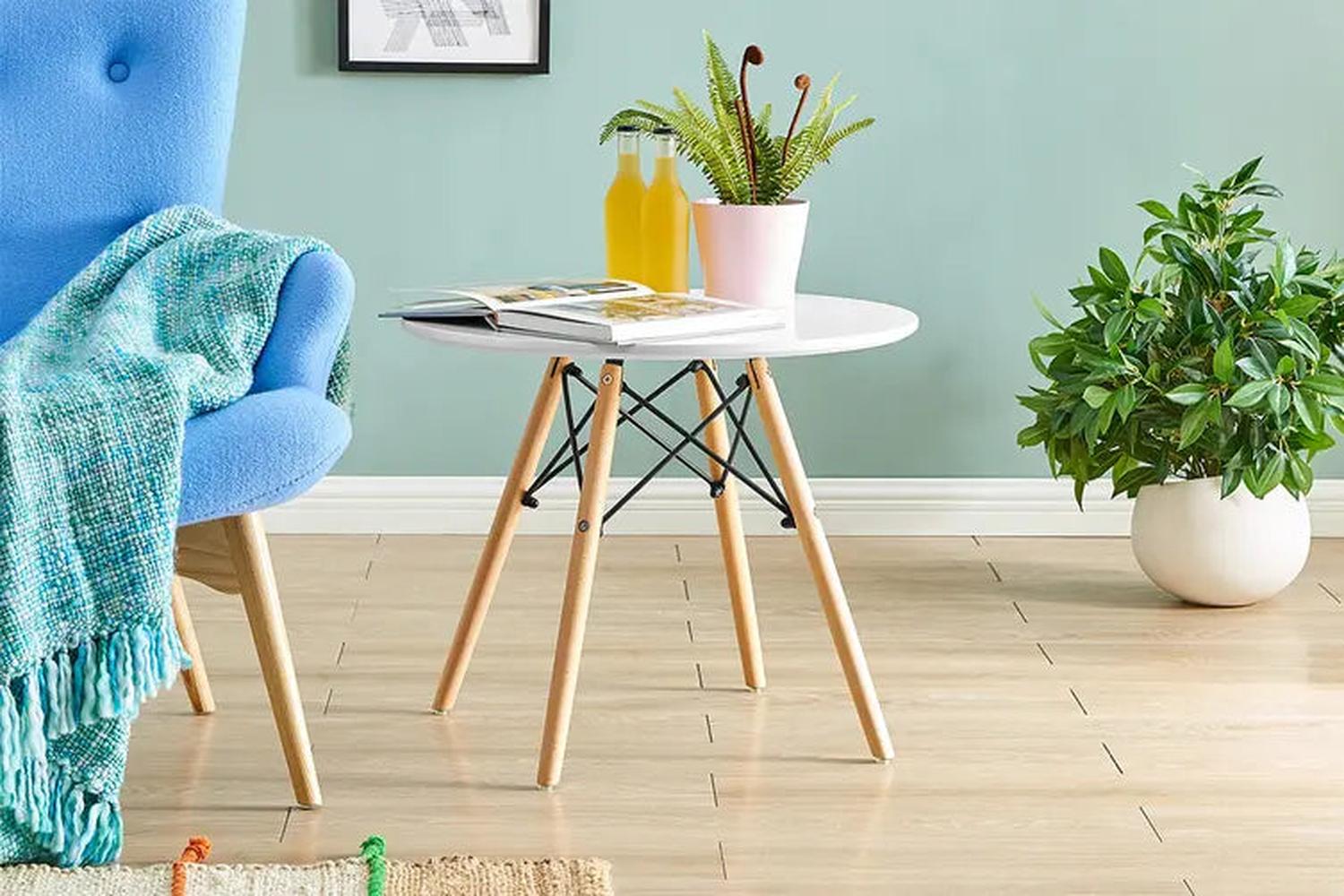 MESA LATERAL PANDALINO EAMES DISEÑO NÓRDICO PEQUEÑA Y RESISTENTE - 3